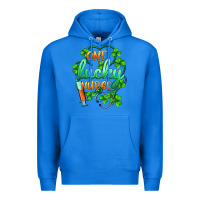 True Royal st.patricks one lucky nurse Premium Hoodie - BarkalooDesign