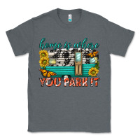 Charcoal Heather home is where  you park it Classic Tee - texasbilliewilder