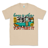 Mushroom home is where  you park it Classic Tee - texasbilliewilder