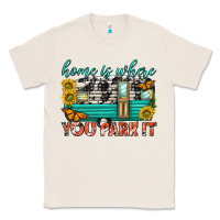 Natural home is where  you park it Classic Tee - texasbilliewilder