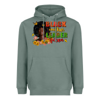 Sage Black mother leader queen juneteenth Heavyweight Hoodie - Zillion Design Studio