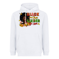 White Black mother leader queen juneteenth Heavyweight Hoodie - Zillion Design Studio