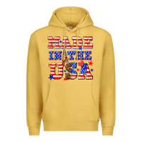 Antique Gold made in the usa Premium Hoodie - NancyCooperArtShop