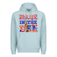 Blue Mist made in the usa Premium Hoodie - NancyCooperArtShop