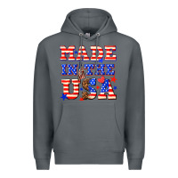 Rock made in the usa Premium Hoodie - NancyCooperArtShop