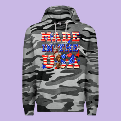 Made In The Usa Premium Hoodie Designed By Nancycooperartshop