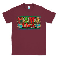 Burgundy Western Christmas Mama Claus Classic Tee - RanaPortraitStore