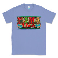 Colony Blue Western Christmas Mama Claus Classic Tee - RanaPortraitStore