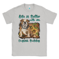 Moon Dust life is better with a english bulldog Classic Tee - BarkalooDesign