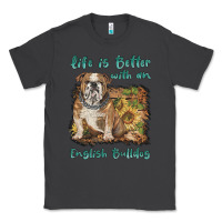 Life Is Better With A English Bulldog Classic Tee | Teevron