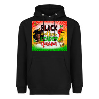 Black Black mother leader Heavyweight Hoodie - Zillion Design Studio