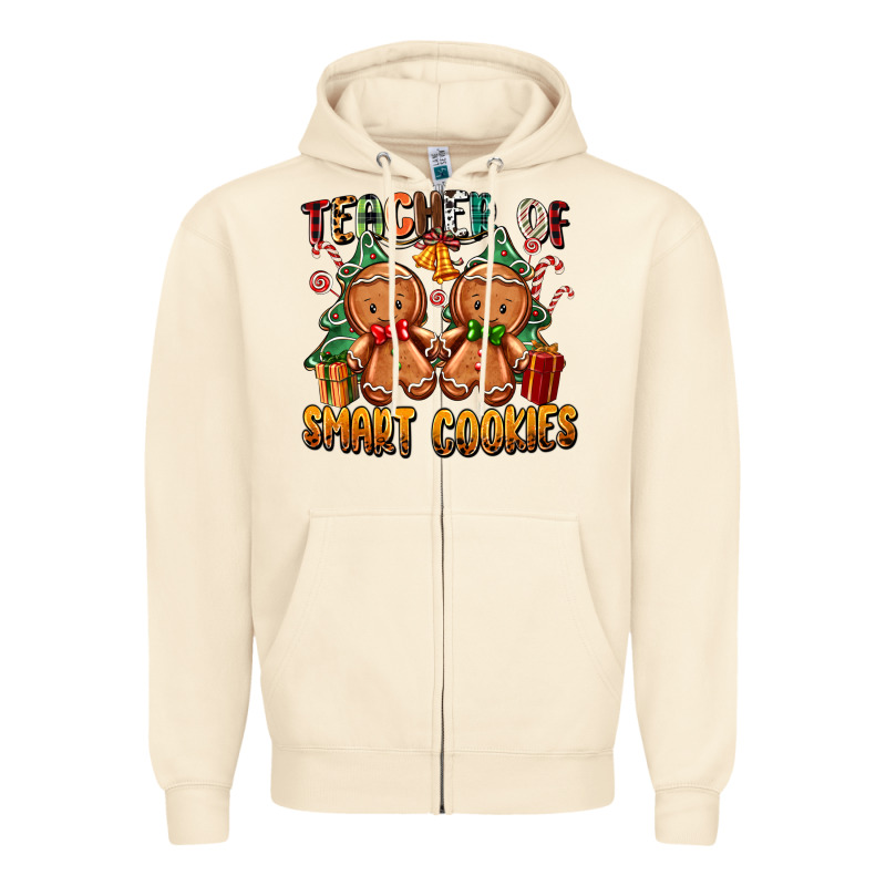 Teacher Of Smart Cookies Zipper Hoodie by Zillion Design Studio | Teevron