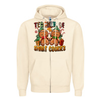 Sandshell teacher of smart cookies Zipper Hoodie - Zillion Design Studio