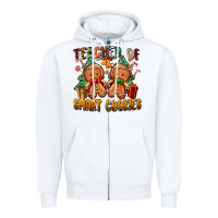 White teacher of smart cookies Zipper Hoodie - Zillion Design Studio