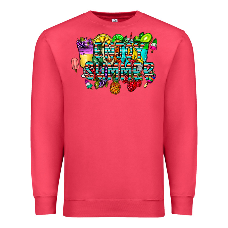 Enjoy Summer Premium Sweatshirt by CowhideDigitalArt | Teevron