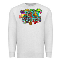 Oatmeal Heather enjoy summer Premium Sweatshirt - CowhideDigitalArt