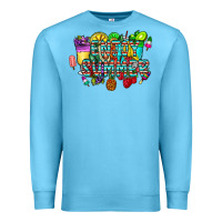 Ocean Blue enjoy summer Premium Sweatshirt - CowhideDigitalArt