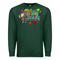 Sports Green enjoy summer Premium Sweatshirt - CowhideDigitalArt