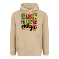 Mushroom Black Nurse magic juneteenth Heavyweight Hoodie - Zillion Design Studio