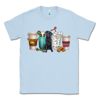 Dusty Blue labrador retriever dog coffee cups Classic Tee - texasbilliewilder