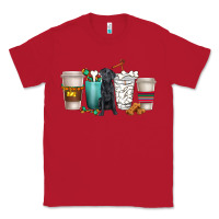 Red labrador retriever dog coffee cups Classic Tee - texasbilliewilder