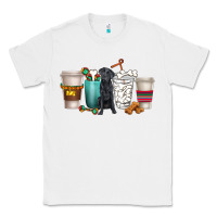 White labrador retriever dog coffee cups Classic Tee - texasbilliewilder