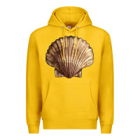 Lemon Japanese Scallop Shell Premium Hoodie - LillyAllenDesigns