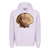 Lilac Japanese Scallop Shell Premium Hoodie - LillyAllenDesigns