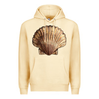 Pina Colada Japanese Scallop Shell Premium Hoodie - LillyAllenDesigns