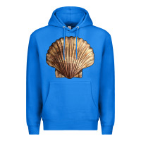 True Royal Japanese Scallop Shell Premium Hoodie - LillyAllenDesigns
