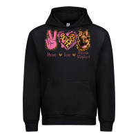 Black Peace Love German Shepherd Urban Hoodie - Jasminsmagicworld
