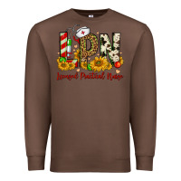 Chestnut christmas lpn licensed practical nurse Premium Sweatshirt - FaDigitalArtStudio