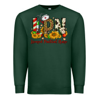 Sports Green christmas lpn licensed practical nurse Premium Sweatshirt - FaDigitalArtStudio