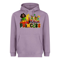 Lavender Black princess juneteenth Heavyweight Hoodie - Zillion Design Studio