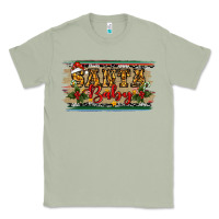 Matcha Santa Baby Western Christmas Classic Tee - RanaPortraitStore