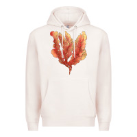 Pale Pink pink venus fan sea coral Premium Hoodie - LillyAllenDesigns