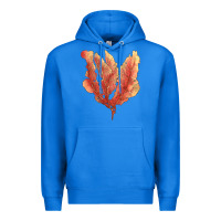 True Royal pink venus fan sea coral Premium Hoodie - LillyAllenDesigns