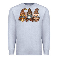Heather Grey coffee gnomes Premium Sweatshirt - RacoonDesign