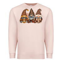 Pale Pink coffee gnomes Premium Sweatshirt - RacoonDesign