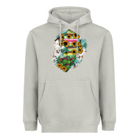 Moon Dust New jersey State Map Heavyweight Hoodie - RanaPortraitStore