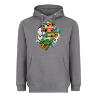 Storm New jersey State Map Heavyweight Hoodie - RanaPortraitStore