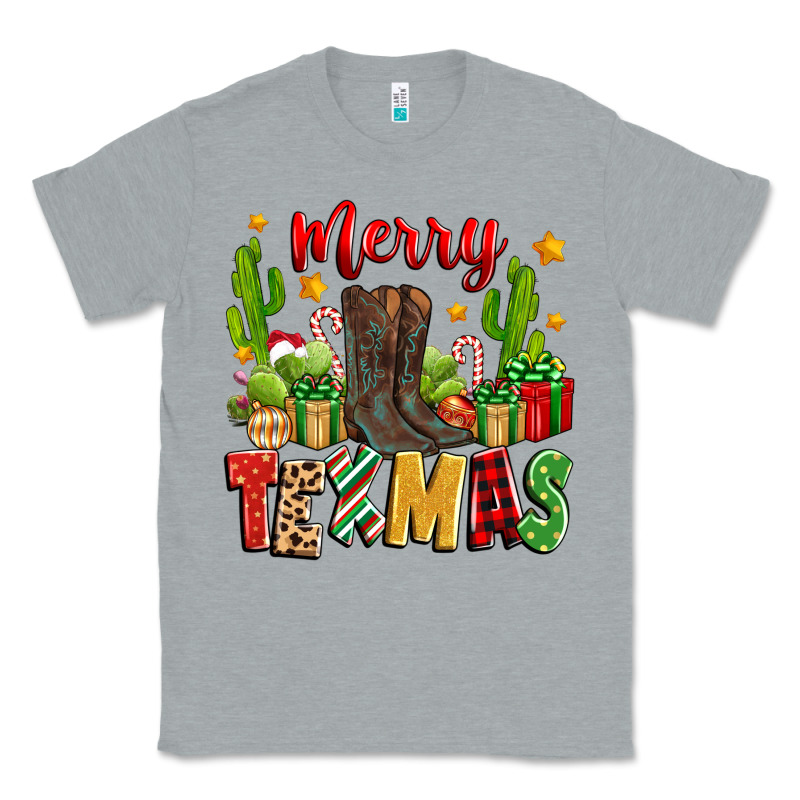 Merry Texmas Classic Tee by Zillion Design Studio | Teevron