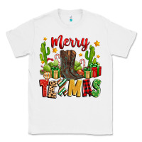 White merry texmas Classic Tee - Zillion Design Studio