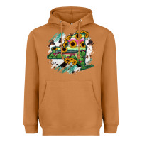 Meerkat New York State Map Heavyweight Hoodie - RanaPortraitStore