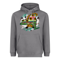 Storm New York State Map Heavyweight Hoodie - RanaPortraitStore
