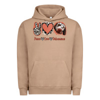 Pigment Burro Peace Love Dalmatians Urban Hoodie - Jasminsmagicworld