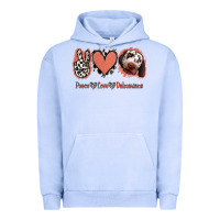 Pigment Grape Ice Peace Love Dalmatians Urban Hoodie - Jasminsmagicworld