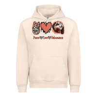Sandshell Peace Love Dalmatians Urban Hoodie - Jasminsmagicworld