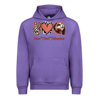 Tulip Peace Love Dalmatians Urban Hoodie - Jasminsmagicworld