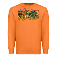 Carrot christmas nurse sunflower Premium Sweatshirt - FaDigitalArtStudio